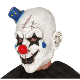 Máscara Payaso con Gorrito Látex