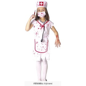 Disfraz Enfermera Zombie Talla 5-6 Años