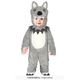 Disfraz De Lobito Bebé Talla 12-18 Meses