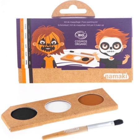 Namaki Kit Maquillaje Calabaza y Esqueleto