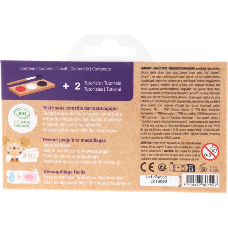 Namaki Kit Maquillaje Diablo y Araña