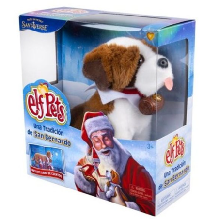 The Elf On The Shelf: Una Tradición De Un San Bernardo Con Peluche De CEFA Toys