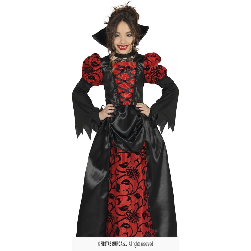 Disfraz Infantil Vampiresa Victoriana 7-9 Años