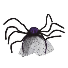 Diadema Araña Lila 2