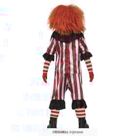 Disfraz Payaso Asesino Infantil Talla 7-9 Años 2