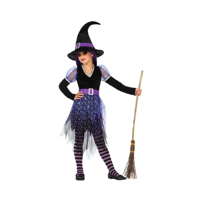 Disfraz Infantil Bruja Encantada 7-9 Años