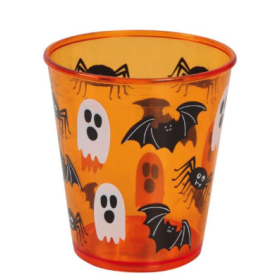 Vaso Naranja Halloween 10 cm