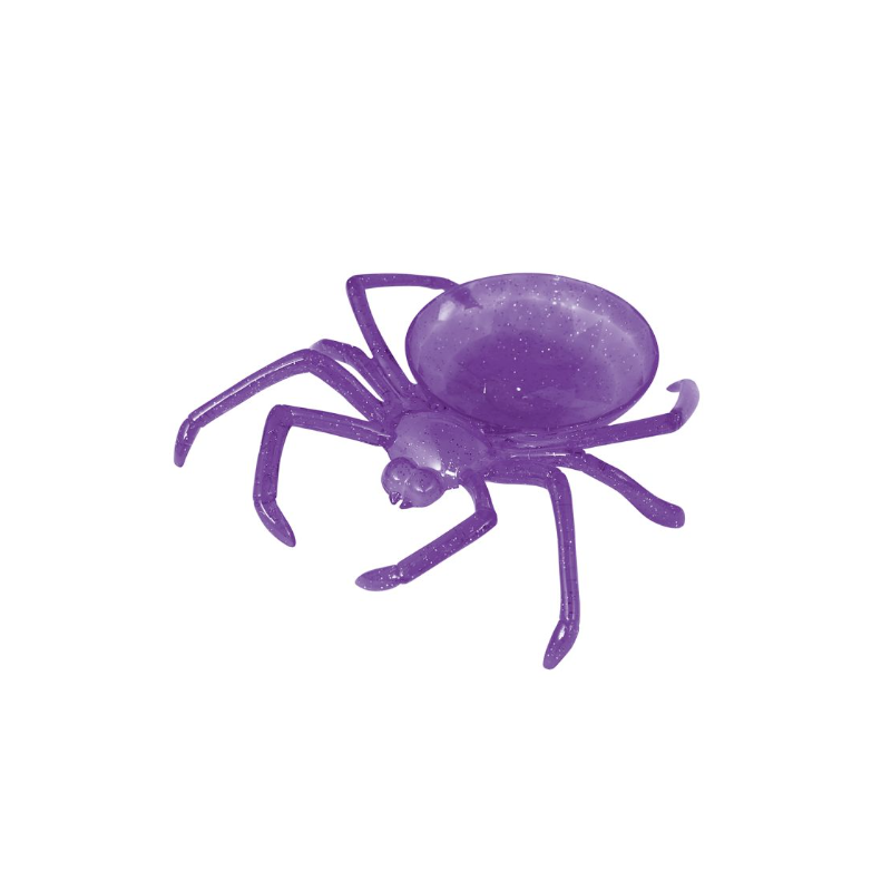 Plato Araña Lila 20 cm