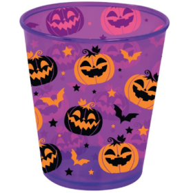 Vaso Halloween Lila 10 cm