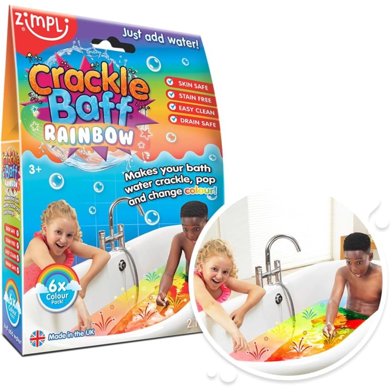 Crackle Baff Colours Rainbow