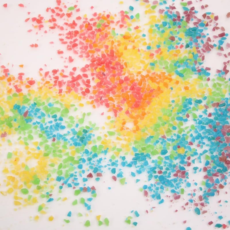 Crackle Baff Colours Rainbow