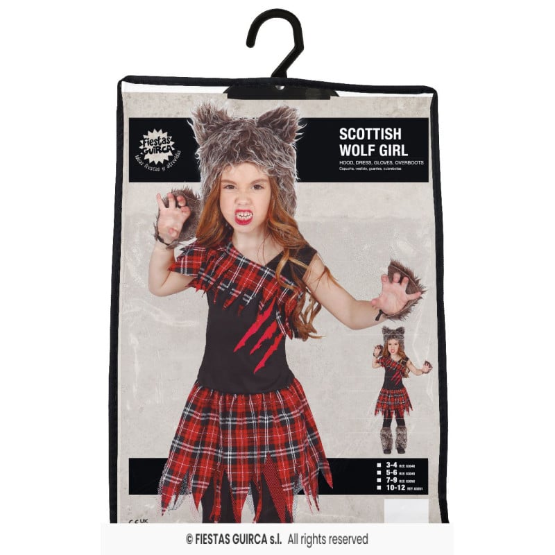 Disfraz Lobita Aulladora Talla 10-12 Años