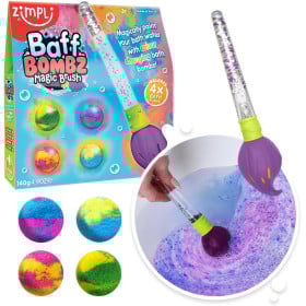 Pincel Mágico y 4 Bombas de Baño