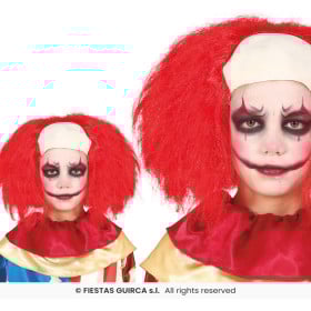 Peluca Calva Payaso Infantil De Fiestas Guirca 2