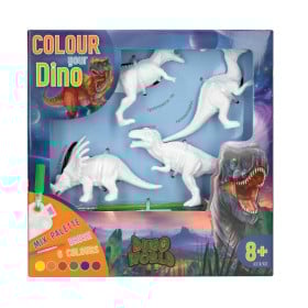 Dino World DIY Colorea Tu Dino
