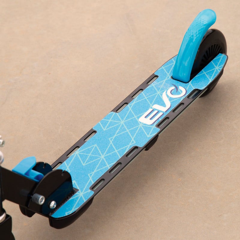 Evo Scooter Plegable Con Luces Azul