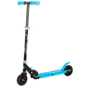 Evo Scooter Plegable Con Luces Azul 2