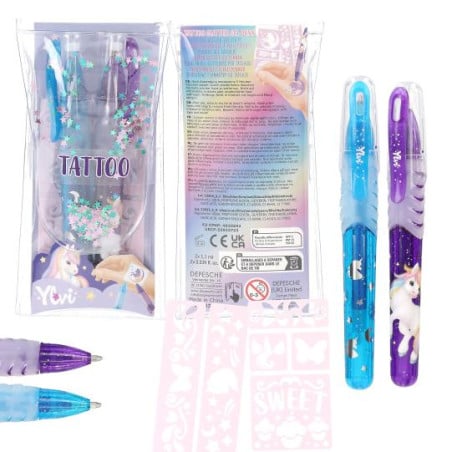 Ylvi Boligrafos Gel Purpurina Para Tatuajes Ylvi Boligrafos Gel Purpurina Para Tatuajes