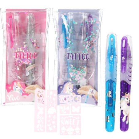 Ylvi Boligrafos Gel Purpurina Para Tatuajes Ylvi Boligrafos Gel Purpurina Para Tatuajes