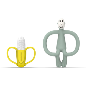 Set Regalo Banana y Mono Verde Menta 2