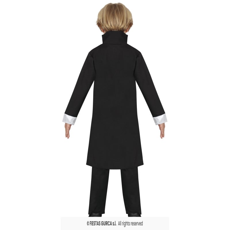 Disfraz Vampiro Plateado Talla 7-9 Años