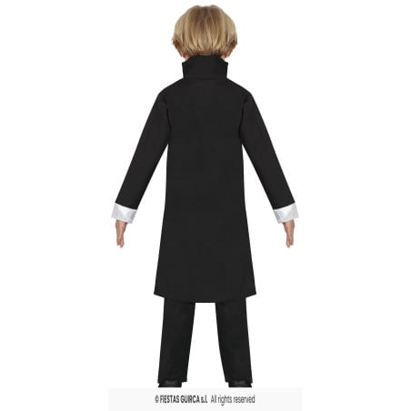 Disfraz Vampiro Plateado Talla 7-9 Años