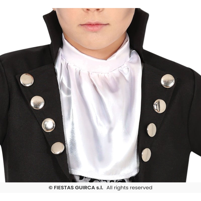 Disfraz Vampiro Plateado Talla 7-9 Años