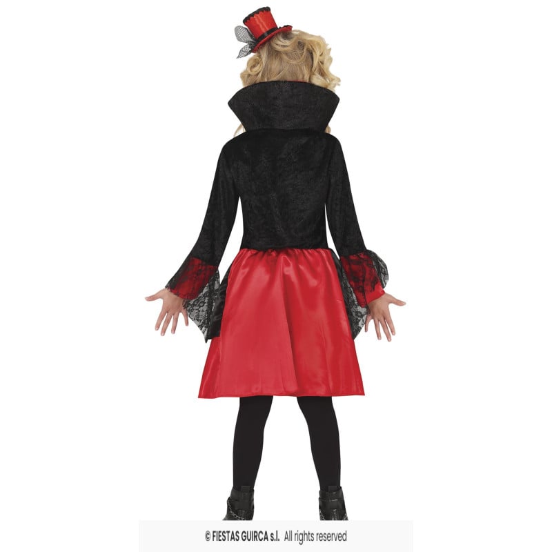 Disfraz Vampiresa Escarlata Talla 10-12 Años