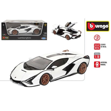 Bburago Coche Metal 1:18 GT Lamborghini Sián FKP 37