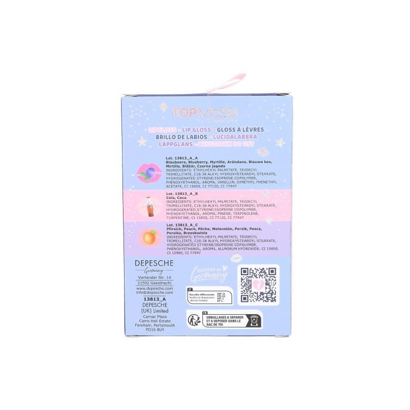 TOP Model Set 3 Brillos De Labios