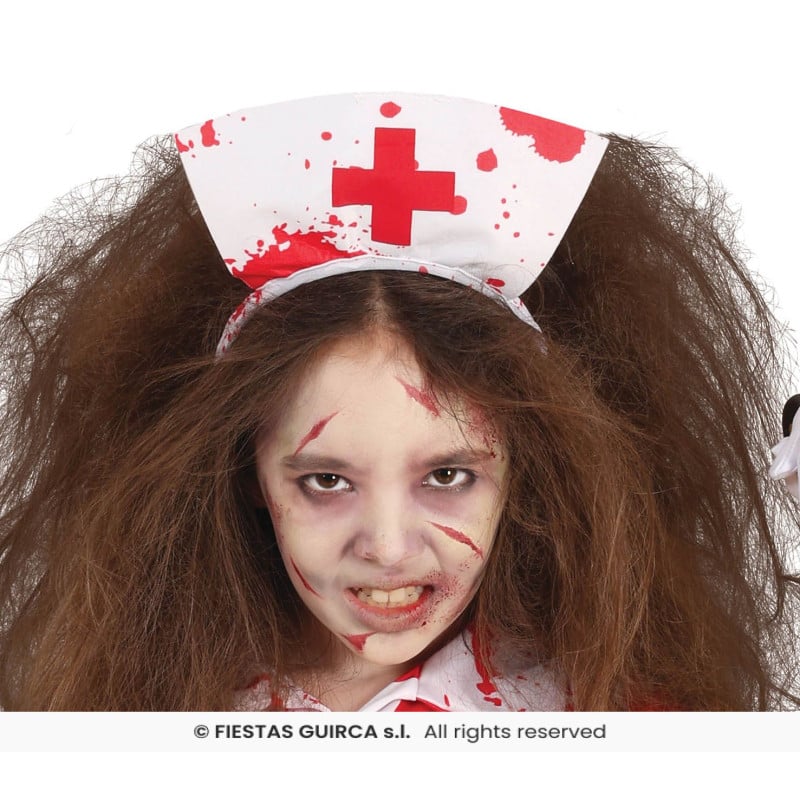 Disfraz Enfermera Sangrienta Infantil Talla 5-6 Años