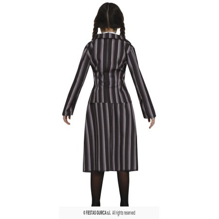 Disfraz Estudiante De Nevermore Talla 10-12 Años