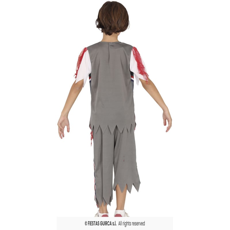 Disfraz Quaterback Zombie Infantil Talla 7-9 Años
