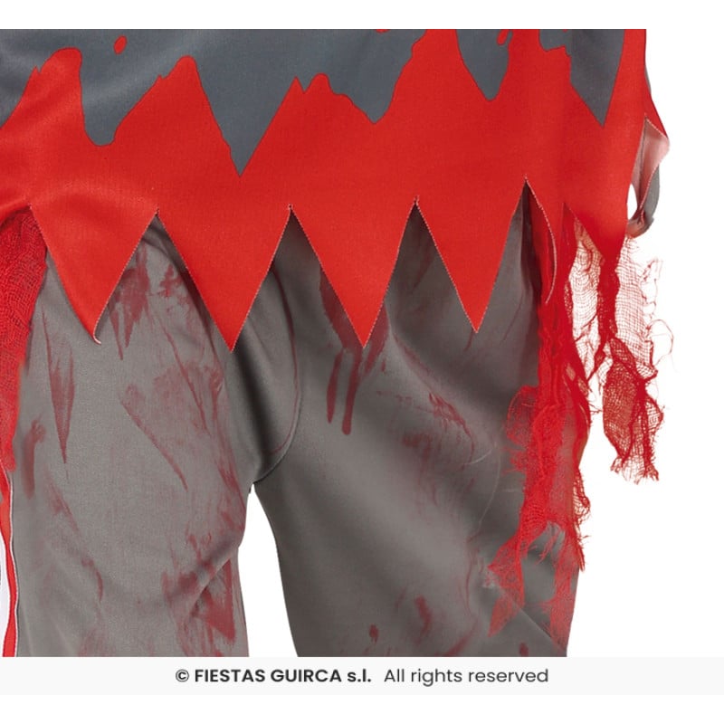 Disfraz Quaterback Zombie Infantil Talla 7-9 Años