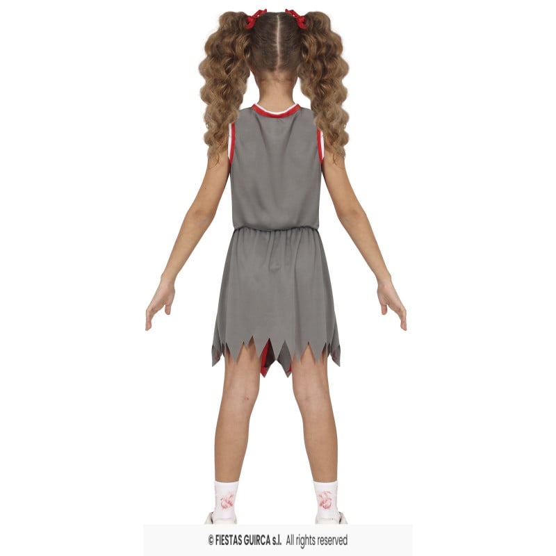 Disfraz Animadora Zombie Zeta Talla 7-9 Años