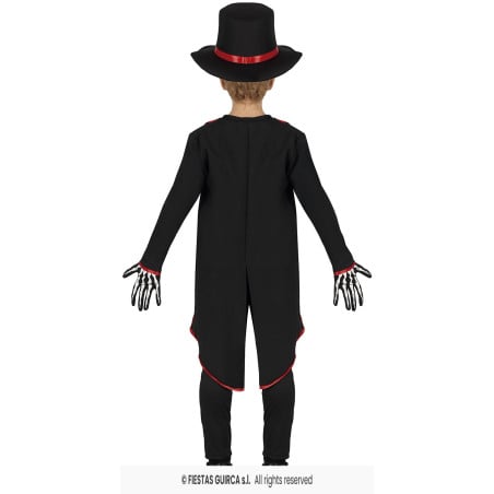 Disfraz Esqueleto Elegante Talla 5-6 Años