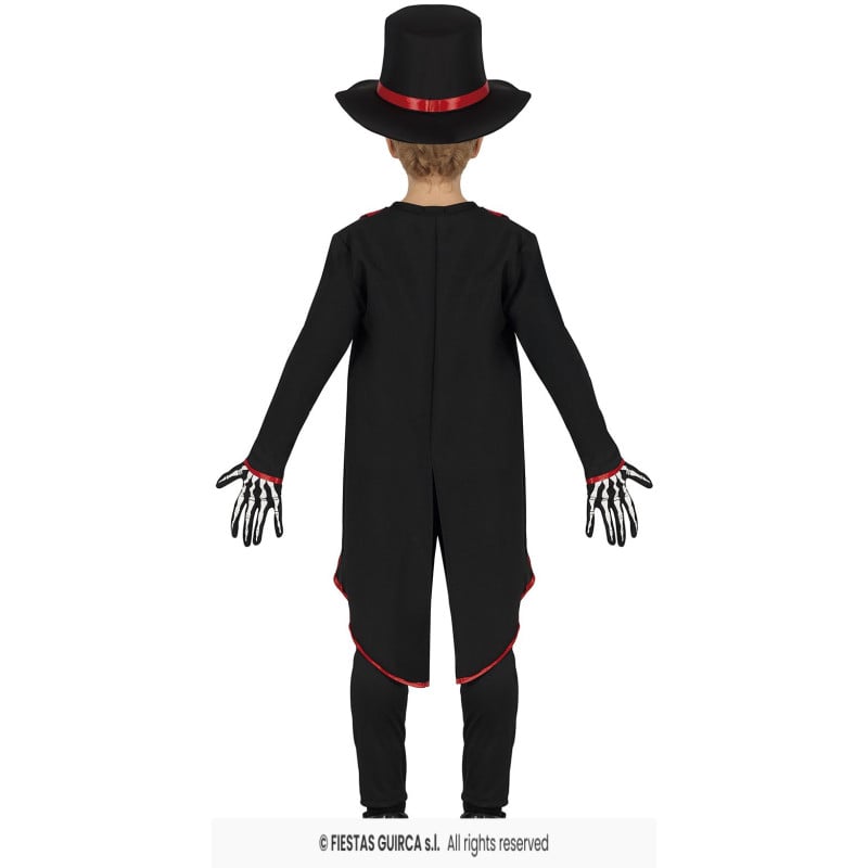 Disfraz Esqueleto Elegante Talla 10-12 Años