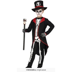 Disfraz Esqueleto Elegante Talla 10-12 Años