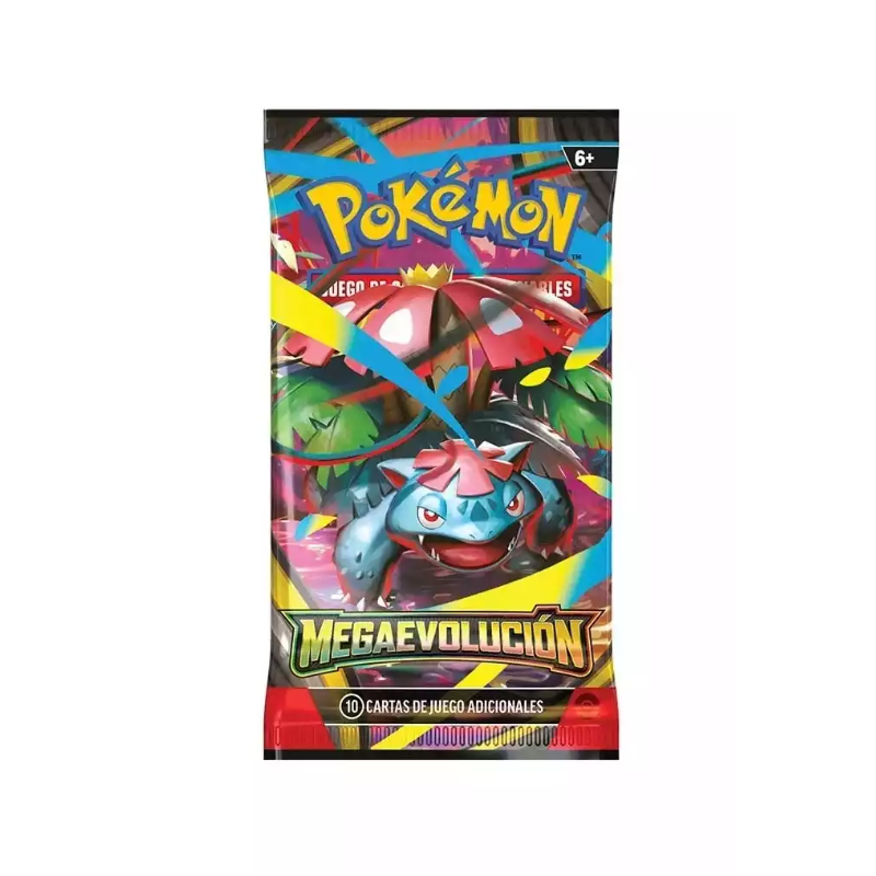 Sobre de Cartas Mega Evolución Pokémon