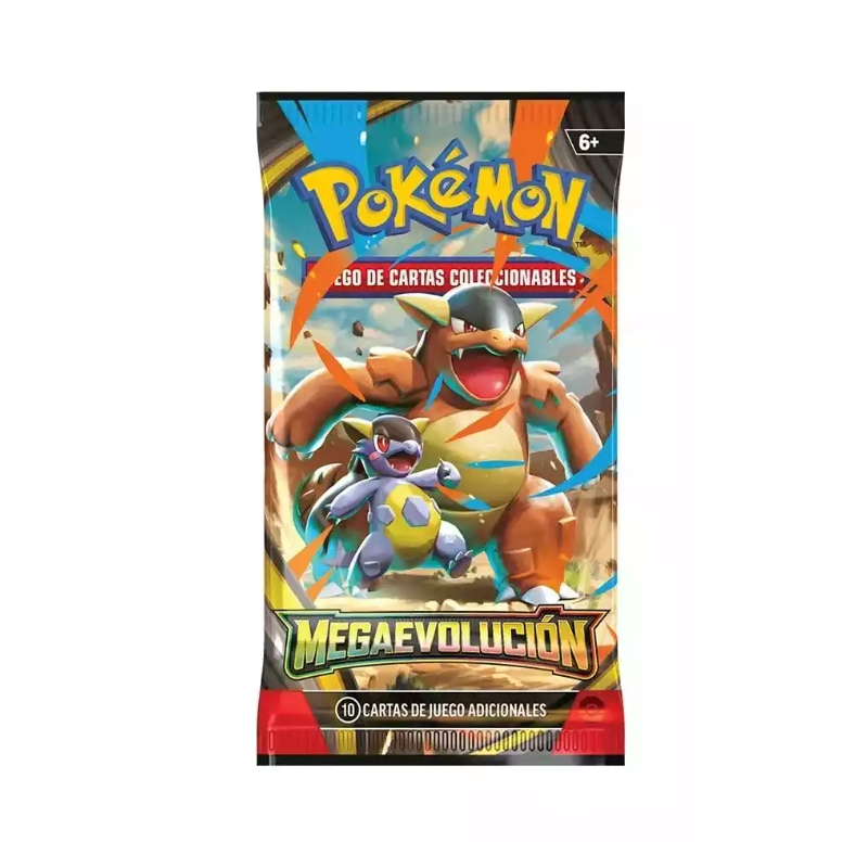 Sobre de Cartas Mega Evolución Pokémon