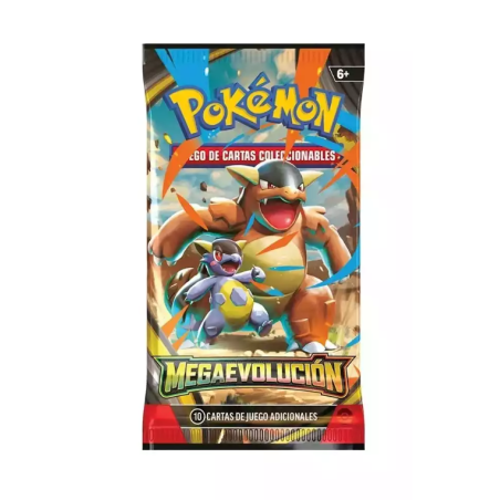 Sobre de Cartas Mega Evolución Pokémon