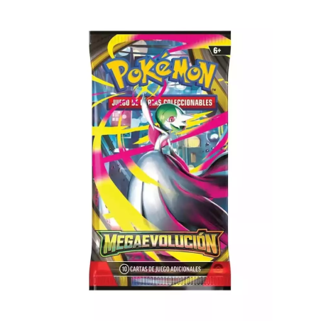 Sobre de Cartas Mega Evolución Pokémon