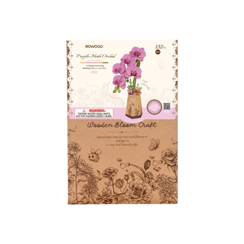 Maqueta Orquídea Púrpura