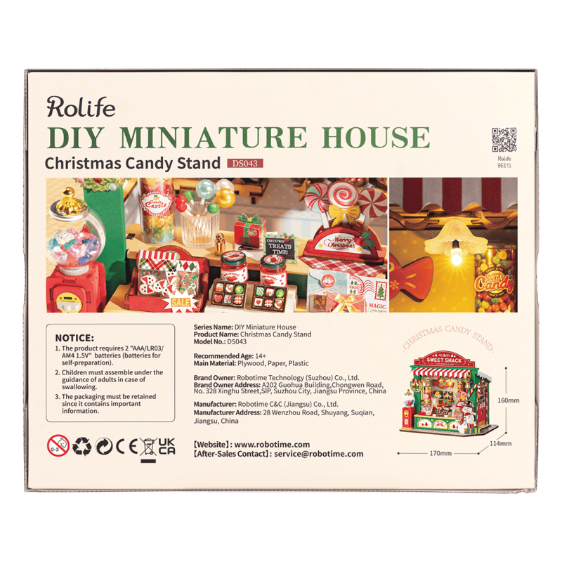 Maqueta Dulces de Navidad