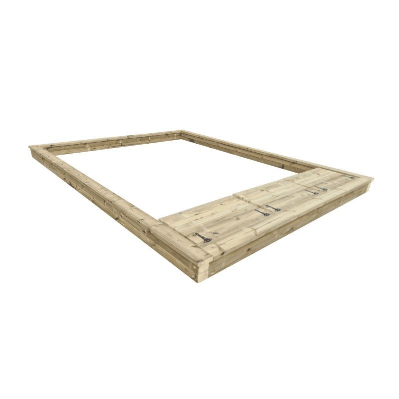 Arenero MASGAMES COVERI con cubierta y cajón  