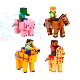 Figura Minecraft Y Animal Con Movimiento Surtido 2