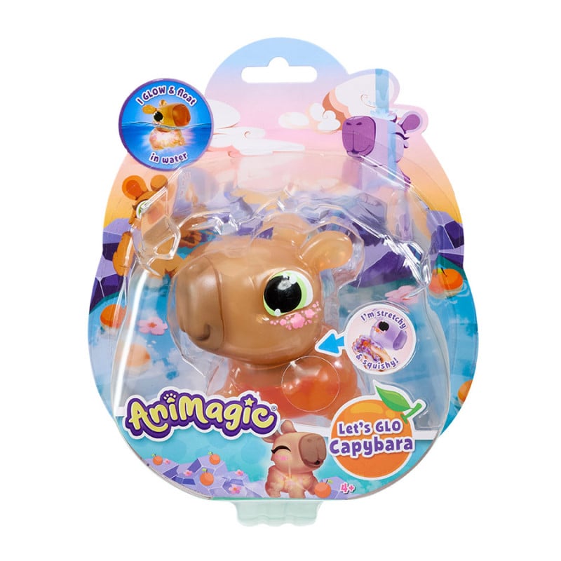 Animagic Let's Glo Capybara Surtido