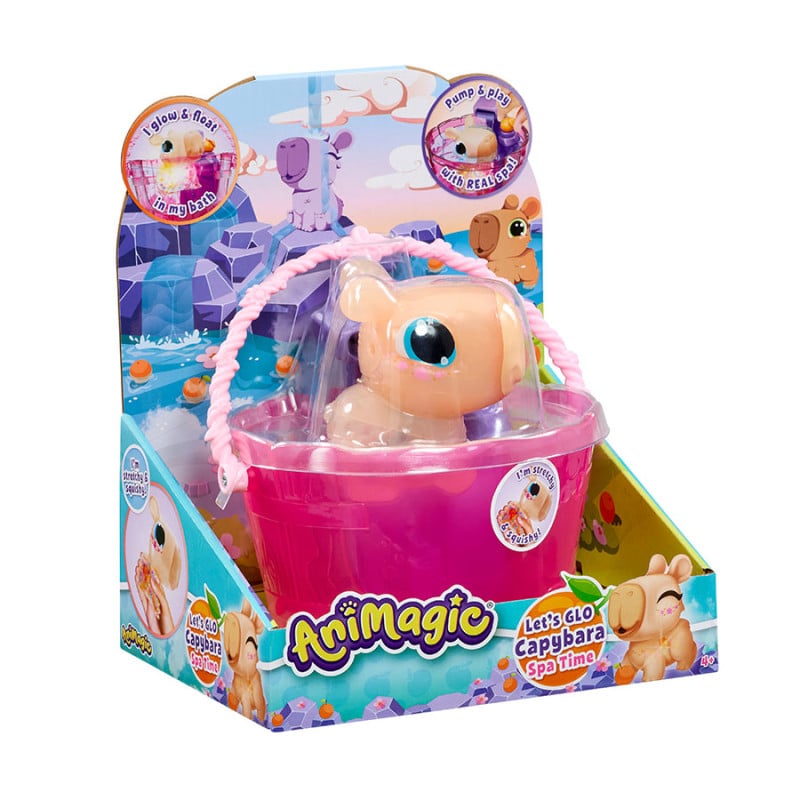 Animagic Let's Glo Capybara Spa Time