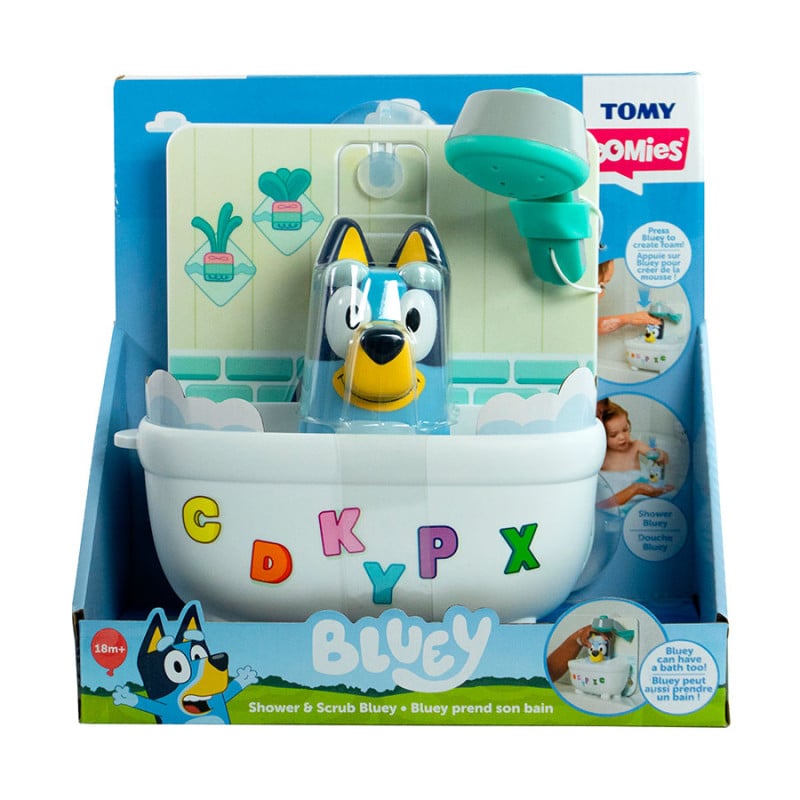 Bluey Baña Y Frota