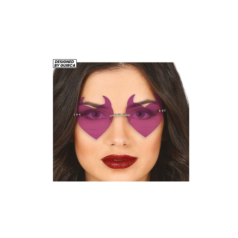 Gafas Demonio Lila